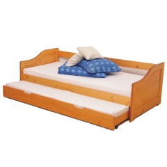 Fotogalerie: LAURA postel  s výsuvnou  přistýlkou MED