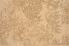 Vlněný koberec Savanna GOLD, 140 x 200 cm